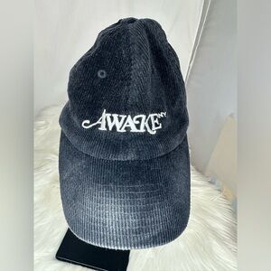 Awake New York NYC Corduroy Midnight Blue Dad Hat Cap